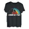 Climbing Time Kletterer Sportklettern Bouldern T-Shirt