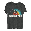 Climbing Time Kletterer Sportklettern Bouldern T-Shirt