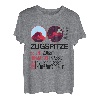 Zugspitze Topographie und GPS Koordinaten T-Shirt