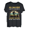 Lustiges 46 Jahre alt Geburtstag Berge & Walken Wander T-Shirt