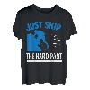 Just skip the hard part - Bouldern Boulderer Kletterer T-Shirt