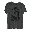 Looking Down On You Climber Rock Bouldern Klettern T-Shirt