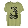 Looking Down On You Climber Rock Bouldern Klettern T-Shirt