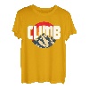 Climb | Mountains Rock Climbing Bouldern | Climber T-Shirt