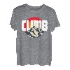 Climb | Mountains Rock Climbing Bouldern | Climber T-Shirt