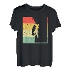 Vintage Retro Kletterer Sportklettern Bouldern T-Shirt