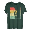 Vintage Retro Kletterer Sportklettern Bouldern T-Shirt