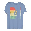 Vintage Retro Kletterer Sportklettern Bouldern T-Shirt