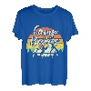 Camp Besties Outdoor Retro Sonnenuntergang Natur Camping Liebhaber T-Shirt