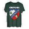 Chamonix Frankreich Haute Savoie Flagge für Chamoniard T-Shirt