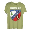 Chamonix Frankreich Haute Savoie Flagge für Chamoniard T-Shirt