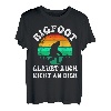 Bigfoot Wanderer und lustige Bergsteiger Naturburschen T-Shirt