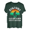 Bigfoot Wanderer und lustige Bergsteiger Naturburschen T-Shirt