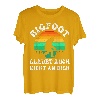 Bigfoot Wanderer und lustige Bergsteiger Naturburschen T-Shirt