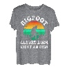 Bigfoot Wanderer und lustige Bergsteiger Naturburschen T-Shirt