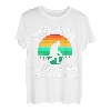 Bigfoot Wanderer und lustige Bergsteiger Naturburschen T-Shirt