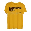 Klettermädchen Definition Kletterin T-Shirt