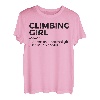 Klettermädchen Definition Kletterin T-Shirt