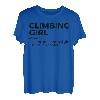 Klettermädchen Definition Kletterin T-Shirt