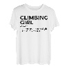 Klettermädchen Definition Kletterin T-Shirt