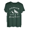 Id rather be in the Mountains T-Shirt Radfahren Wandern Klettern T-Shirt