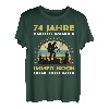 Lustiges 74 Jahre alt Geburtstag Berge & Walken Wander T-Shirt