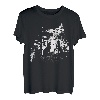 Katze Berge Tier Zeichnung Bergsteigen Natur Katze T-Shirt