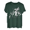 Katze Berge Tier Zeichnung Bergsteigen Natur Katze T-Shirt