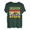 Wanderer World´s most Okayest Hiker Wandern Berge Bergfan T-Shirt