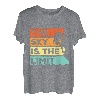 Der Himmel ist das Limit Felsklettern Bouldern Klettern Klettern T-Shirt