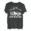 Ich Teste Nur Einen Neuen Weg Trekking Lustiges Wander T-Shirt