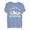 Ich Teste Nur Einen Neuen Weg Trekking Lustiges Wander T-Shirt