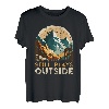 Naturburschen Still plays outside Bergsteiger lustig Berge T-Shirt