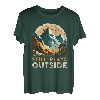 Naturburschen Still plays outside Bergsteiger lustig Berge T-Shirt