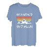 Damen Wander Woman Wandern Berge Natur Outdoor Hobby Geschenk T-Shirt