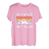 Damen Wander Woman Wandern Berge Natur Outdoor Hobby Geschenk T-Shirt