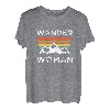 Damen Wander Woman Wandern Berge Natur Outdoor Hobby Geschenk T-Shirt