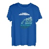 Rock Climbing Retro Moon Bergsteiger T-Shirt