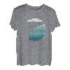 Rock Climbing Retro Moon Bergsteiger T-Shirt
