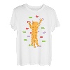 Lustige, niedliche Kletterkatze zum Bouldern. T-Shirt