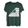 Vintage Retro Kletterer Sportklettern Bouldern T-Shirt