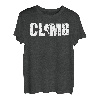 Retro Graphic Climbing Bouldern Rock Climber Mountaineer T-Shirt