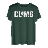 Retro Graphic Climbing Bouldern Rock Climber Mountaineer T-Shirt