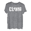 Retro Graphic Climbing Bouldern Rock Climber Mountaineer T-Shirt
