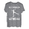 Klettersteiger kein Problem T-Shirt