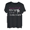 Kletternde Kletterin T-Shirt