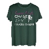 Kletternde Kletterin T-Shirt