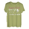 Kletternde Kletterin T-Shirt