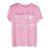 Kletternde Kletterin T-Shirt
