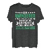 Wandern Ein Wanderer Hört Auf Wenn Angekommen Wanderer T-Shirt